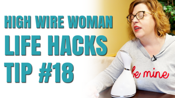 High Wire Woman: Life Hacks – Moist Air Therapy
